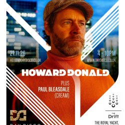 Day Disco Xmas Party!!  90's Club Classics - Headliner HOWARD DONALD!!