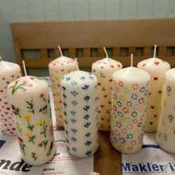 CANDLE PAINTING