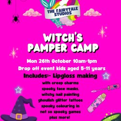 Halloween Witches Pamper Camp