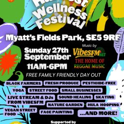 Harvest Wellness Festival by Black Growth CIC x Myatt's Fields Park 2026