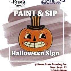 Home State Paint and Sip : Halloween Edition
