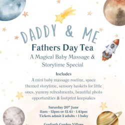 Daddy & Me - Fathers Day Tea: A Magical Baby Massage & Story Time Special!