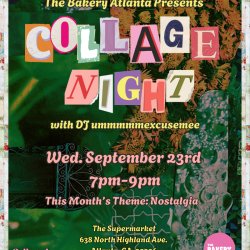 DJ'd Collage Night ~ September