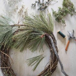 Wellness Wednesdays - Wreath Making & Pizza