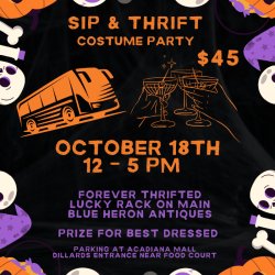 Sip & Thrift October 18th