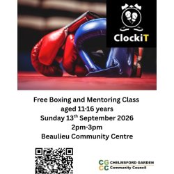 clock It boxing poster