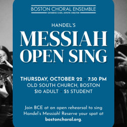 Messiah Open Sing