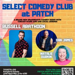 Select Comedy @ Patch Wycombe - June'26