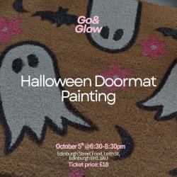Halloween Doormat Painting