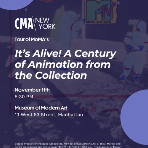 NY: Tour of MoMA's Century of Animation Exhibit