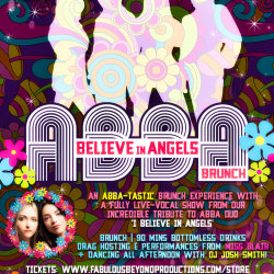ABBA Believe In Angels Bottomless Brunch Show Manchester - 12pm
