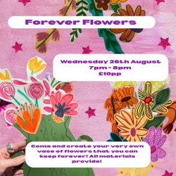 Workshop: Crafted Connections presents Forever Flowers