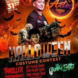 🎃 Halloween Bachata and Salsa Event at Aztecs on Broadway 🎃