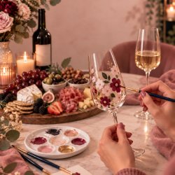 Paint, Snack N Sip - Wine Glass (Gloucester)