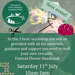DIY Reuseable, Festival, Flower Headband Workshop!