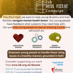ISB & Inspirited Minds Short Course Fundraiser