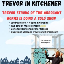 Trevor Strong in Kitchener!
