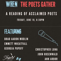 When the Poets Gather: A Reading of Acclaimed Poets