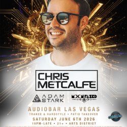Hidden Kollective presents: Chris Metcalfe, Adam Stark, Moonfazed. Trance and Hard Dance takeover Audio Bar Las Vegas