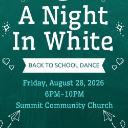 A Night in White Back to School Dance (Please Read Event Info)