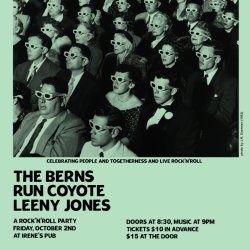 Run Coyote with Special Guests The Berns & Leeny Jones