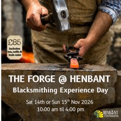 Blacksmithing Experience Day - A day of fire, metal, hammers, sparks and new friends