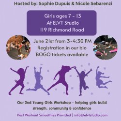 Young Girl Strength Training Workshop 2.0