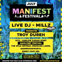 FIGHT KLUB FESTIVAL EXPERIENCE HARLOW 'MANI-FEST' Festival - DJ Millz.