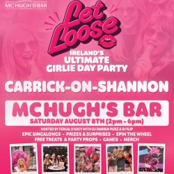 Let Loose - The Ultimate Girlie Day Party at McHugh's Bar - Carrick-on-Shannon