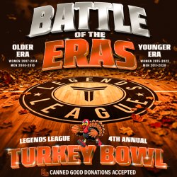 4th Annual Turkey Bowl: Battle of the Eras