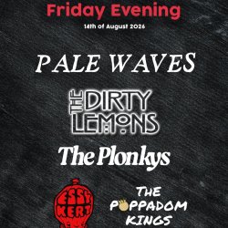 Rising North Festival 2026 - Friday Night Clickimin OVER 18's ONLY