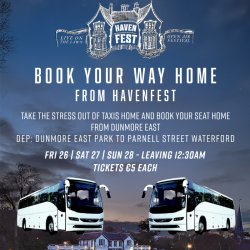 BUS SEAT - HAVENFEST