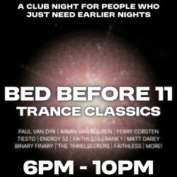 BED BEFORE 11: TRANCE CLASSICS