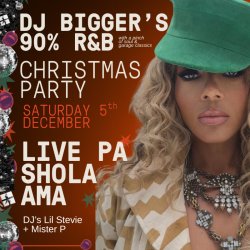 R&B & SOUL FESTIVE PARTY - SHOLA AMA LIVE! Dinner Tables & Set Menu Tickets (INCL ENTRY)