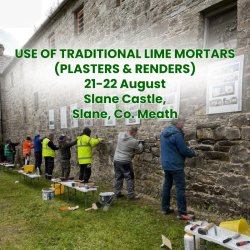 Traditional Lime Mortars in Practice: Mixing, Repointing & Minor Wall Consolidation