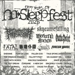 No Sleep Fest 2026 - Day 3 - Single Day Ticket