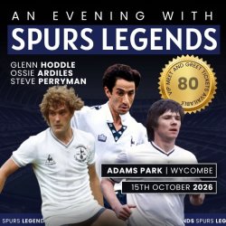 An Evening with West Ham Legends at Adams Park, Wycombe (Tony Cottee, Julian Dicks & Frank McAvennie)