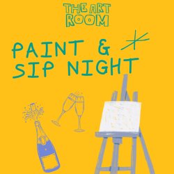 Paint & Sip: Ghost in the Daisy Field 👻🌼 - Halloween Edition