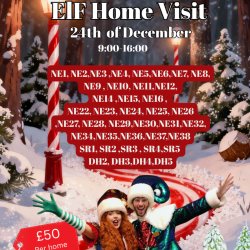 Elves Christmas Eve Home Visit