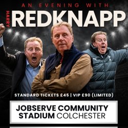 An Evening With Harry Redknapp at Colchester FC