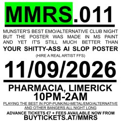 MMRS.011 - Emo/Alternative Club Night (Limerick)