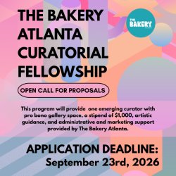 Submission Fee ~ Curatorial Fellowship