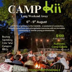 Camp Kii! Catskills long weekend 🤍