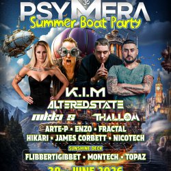 PSYMERA SUMMER BOAT PARTY