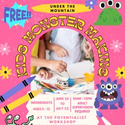 Kids Monster Making Series with Sam Sidman