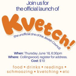 Kvetch Zine Launch - Naarm/Melbourne