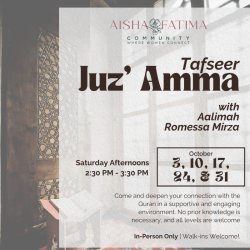 Tafseer: Juz Amma (30th)