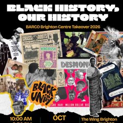 Black History, Our History - BARCO Brighton Centre Takeover 2026