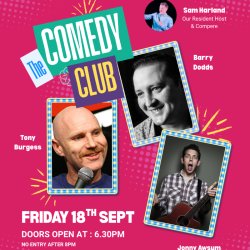 Comedy Club @Heswall Hall - November