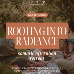Rooting Into Radiance: Summer Somatic Retreat at Amethyst Retreat Center July 19th 4 to 7 PM